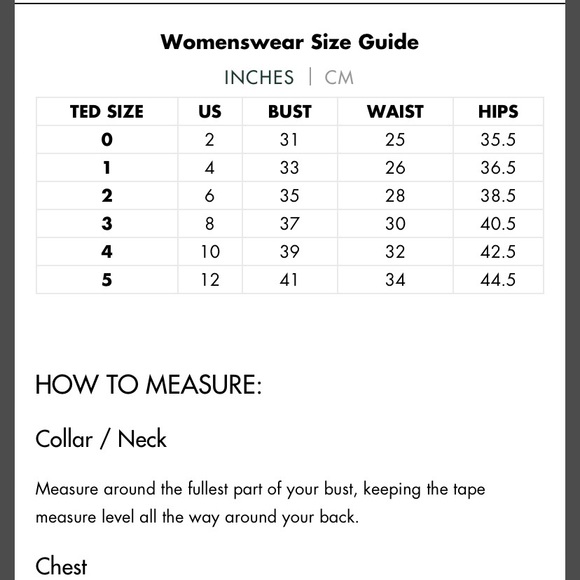 SOLD Ted Baker size 2 midi dress - Picture 4 of 4